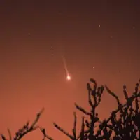 عکس خیره‌کننده یک عکاس نجومی از دنباله عطارد
