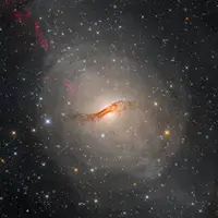 تصویر روز ناسا: قنطورس A، کهکشانی منحصربه‌فرد