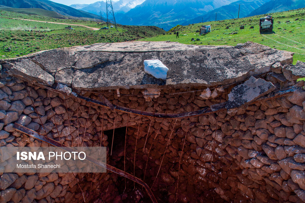 عکس/ آیین «ورف چال» در روستای «آب اسک» آمل