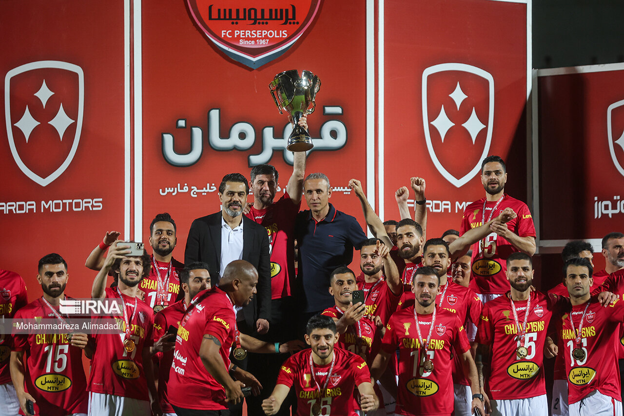 عکس/ جشن قهرمانی پرسپولیس