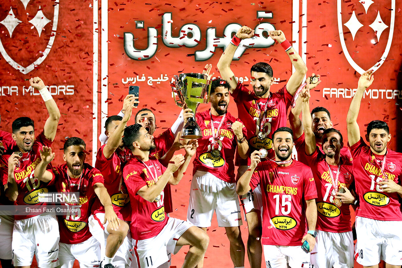 عکس/ جشن قهرمانی پرسپولیس