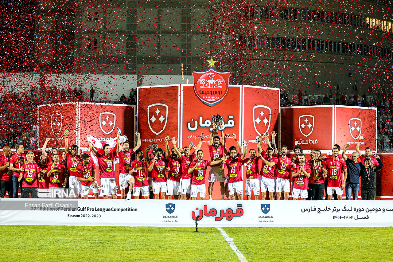 عکس/ جشن قهرمانی پرسپولیس