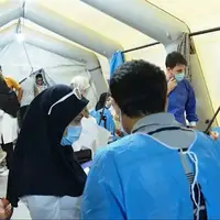 راه‌اندازی بیمارستان سیار جهادگران در شهرک پیامبر اعظم بندرعباس