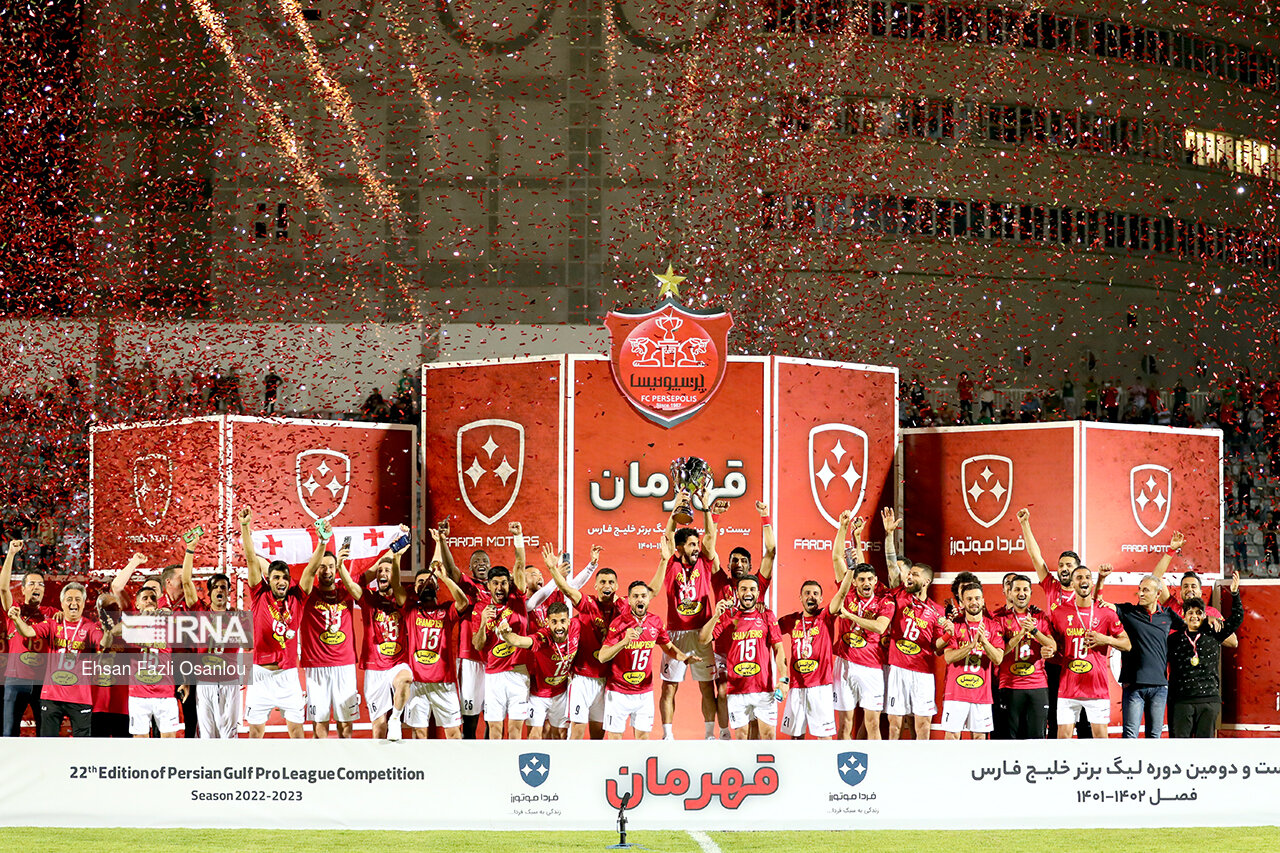 عکس/ جشن قهرمانی پرسپولیس