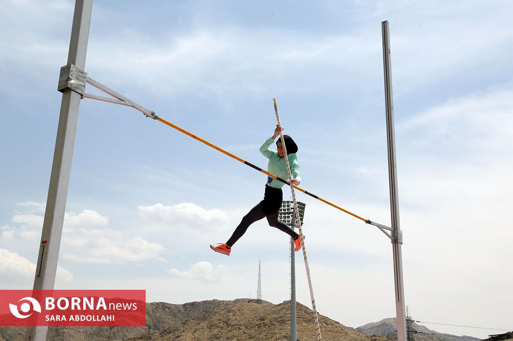 عکس/ مسابقات دوومیدانی جایزه بزرگ تهران در بخش بانوان