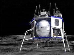 ساخت فرودگر ماه به رهبری «بلواوریجین»