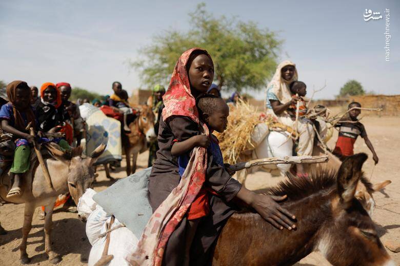 عکس/ حال و روز جنگ‌زدگان سودانی