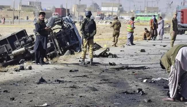 حمله انتحاری به نظامیان پاکستان در استان هم مرز با افغانستان