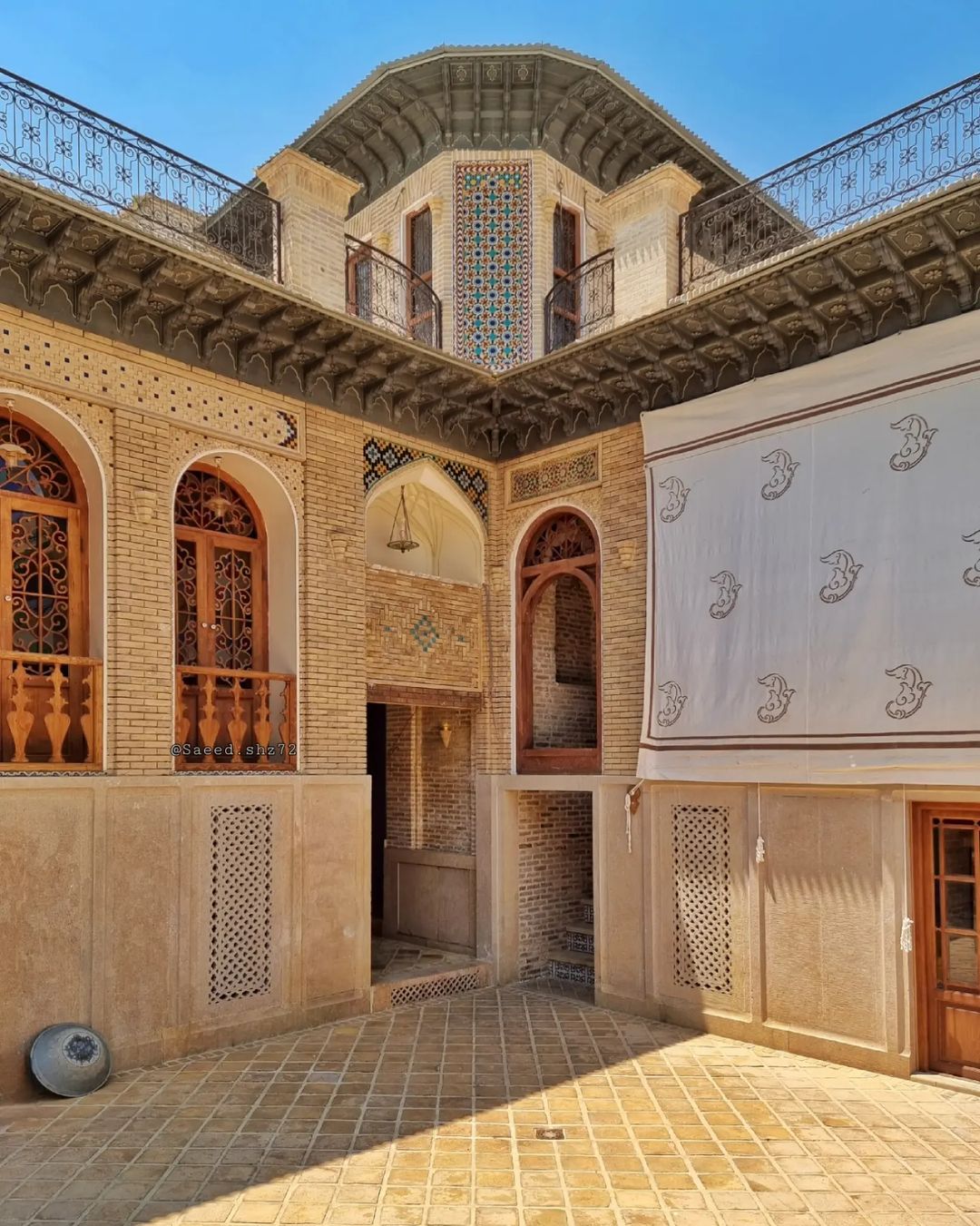 عمارت زیبای شمس الملوک در شیراز