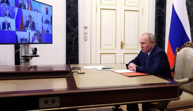 پوتین دستور تقویت امنیت مرزی روسیه را صادر کرد