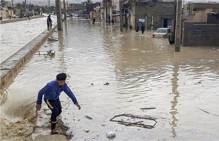 احتمال آبگرفتگی معابر در کرمان