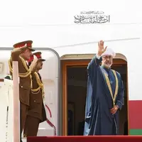 سلطان عمان راهی تهران شد