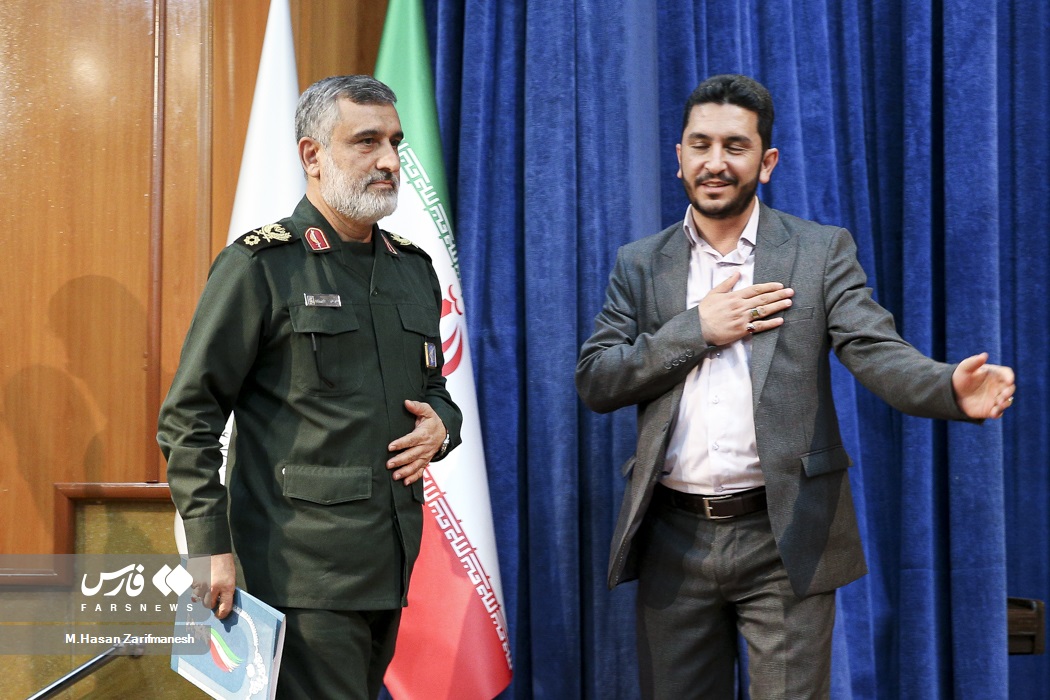 فرمانده هوافضای سپاه در دانشگاه علم و صنعت