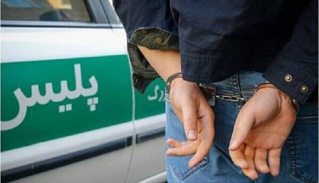 دستگیری مردی که در مقابل چشم پلیس زورگیری کرد