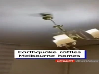 ویدیویی هولناک از زلزله دیشب در ملبورن استرالیا