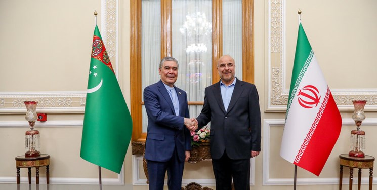 قالیباف در دیدار با «بردی محمداُف»: ترانزیت کالا و انرژی میان ایران و ترکمنستان فرصت محسوب می‌شود