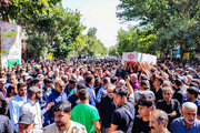 بجنورد قیامت شد؛ تشییع باشکوه شهید «محمدمهدی احمدی»