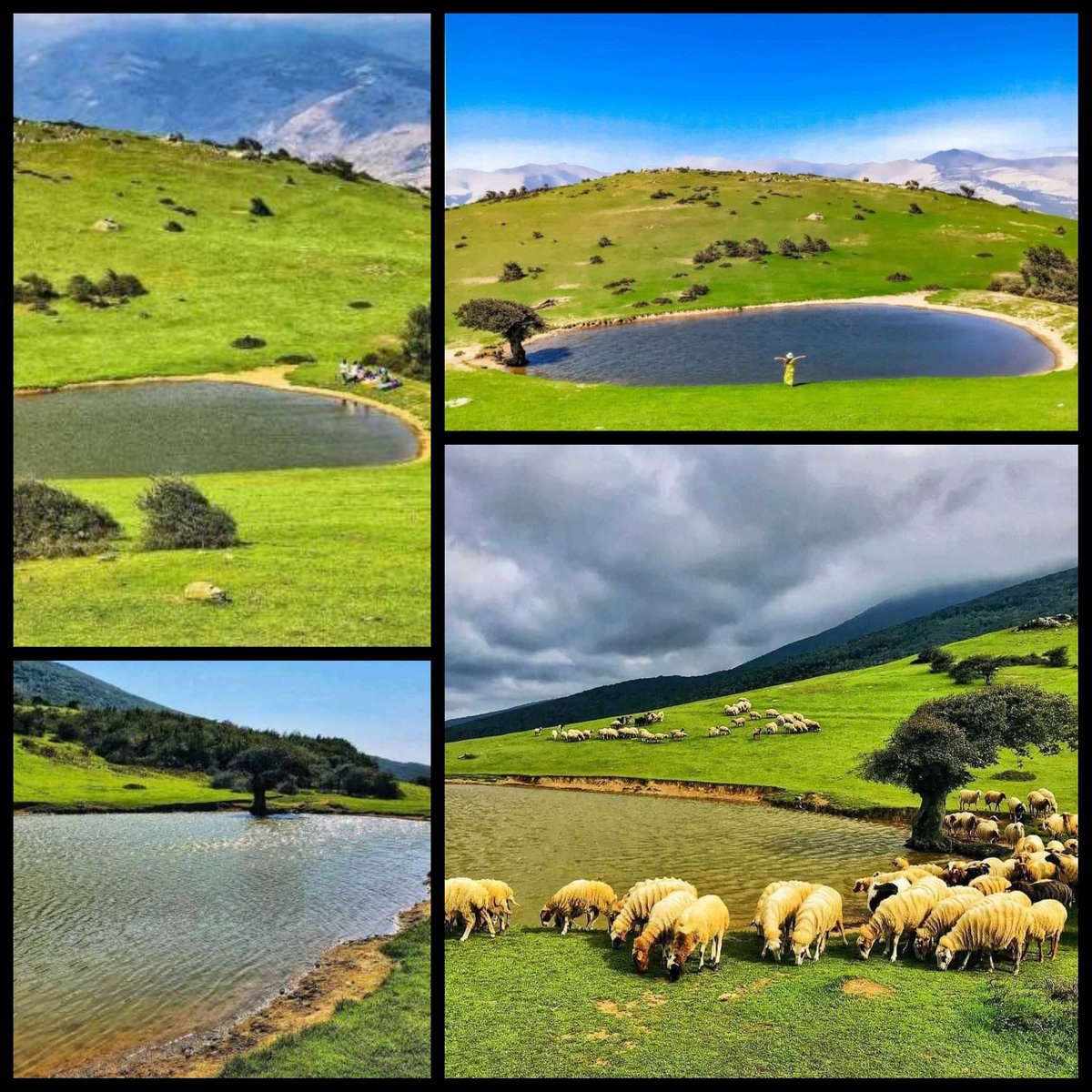 طبیعت بی نظیر آبگیر گلدیان رودبار