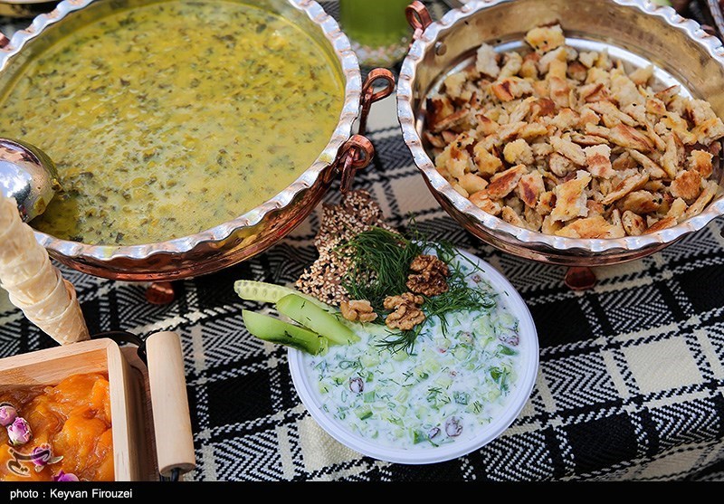 عکس/ جشنواره غذاهای محلی کردستان