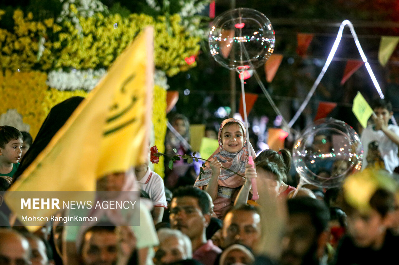 عکس/ اجتماع بزرگ امام رضایی‌ها در تهران
