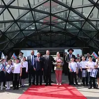 رئیس رژیم صهیونیستی وارد باکو شد