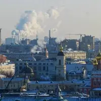 تصاویری از آثار حمله پهپادی به دو ساختمان مسکونی در مسکو