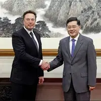 دیدار وزیر خارجه چین با ایلان ماسک