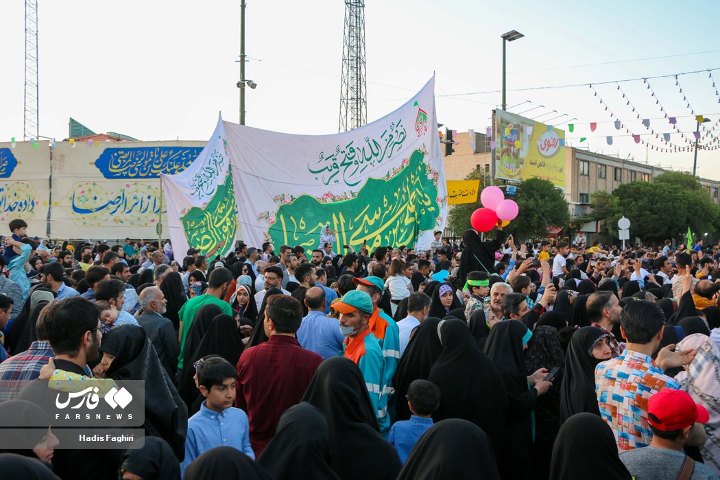 عکس/ جشن بزرگ «امام رضایی‌ها» در مشهد