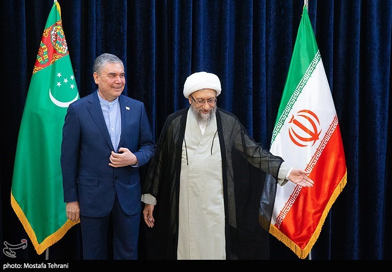 عکس/ دیدار رئیس شورای مصلحت خلق ترکمنستان با رئیس مجمع تشخیص مصلحت