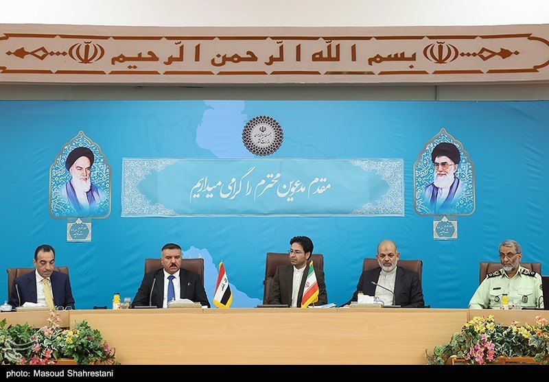 عکس/ دیدار وزرای کشور ایران و عراق