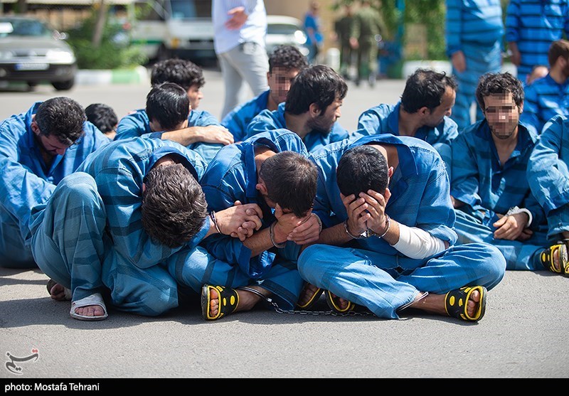 عکس/ دستگیری سارقین در تهران 