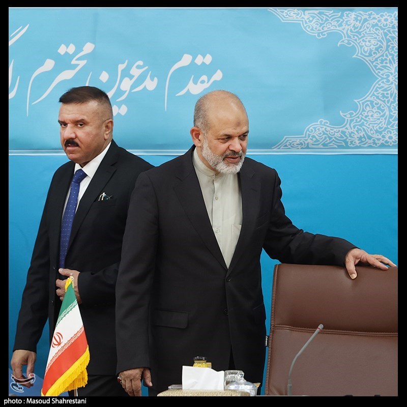 عکس/ دیدار وزرای کشور ایران و عراق