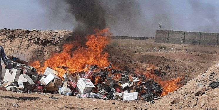 معدومسازی ۱۲ تن فرآورده غیربهداشتی در بوشهر