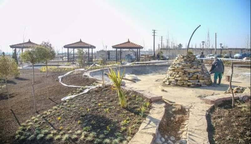 بوستان «مادر و کودک» قزوین افتتاح شد