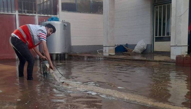 ۶۵ واحد مسکونی سیلزده در اردبیل تخلیه شد