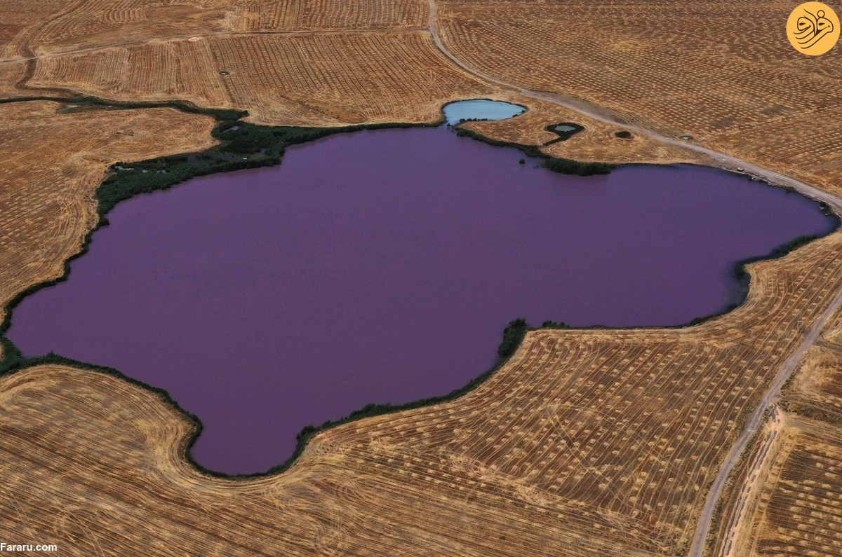 راز دریاچه رنگارنگ عراق