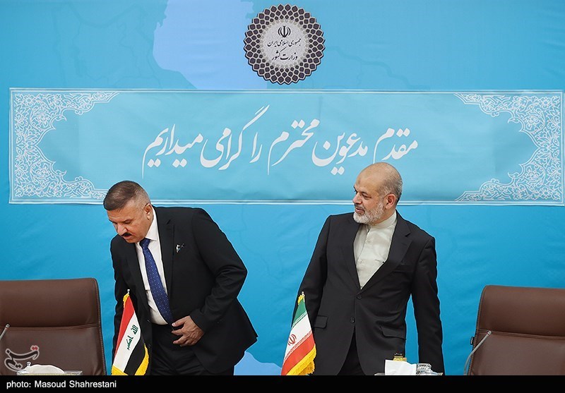 عکس/ دیدار وزرای کشور ایران و عراق