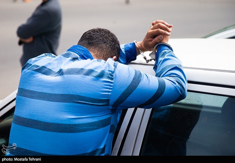 عکس/ دستگیری سارقین در تهران 
