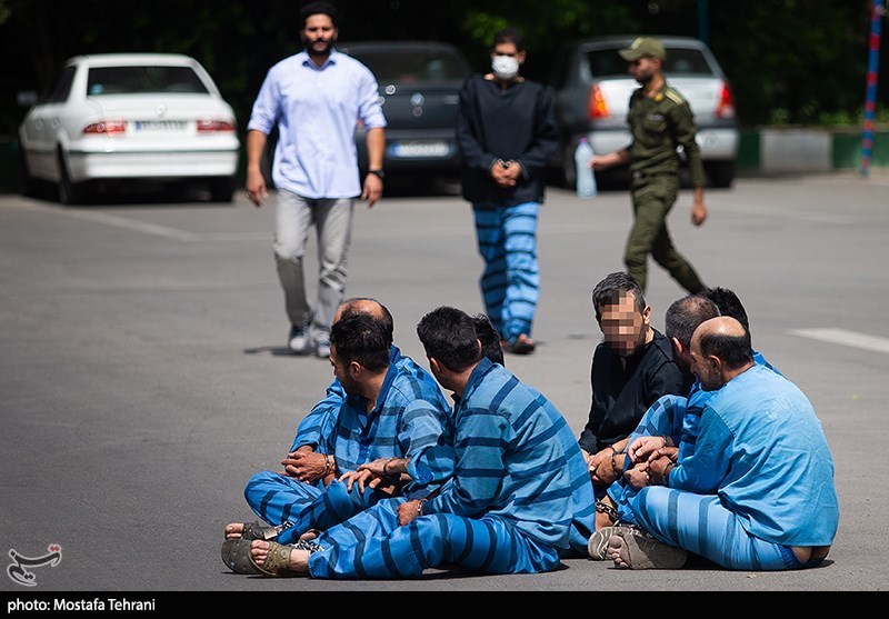 عکس/ دستگیری سارقین در تهران 