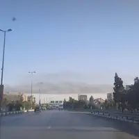 تصویری از آلایندگی نیروگاه توس در هوای مشهد 