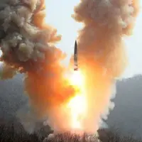 موشک حامل ماهواره فضایی کره شمالی در دریا سقوط کرد