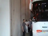 ورود تیم فوتبال استقلال به ورزشگاه آزادی