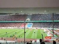  گل اول پرسپولیس و درگیری در جایگاه خبرنگاران