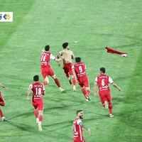 عکس/ شادی پس از گل قهرمانی پرسپولیس