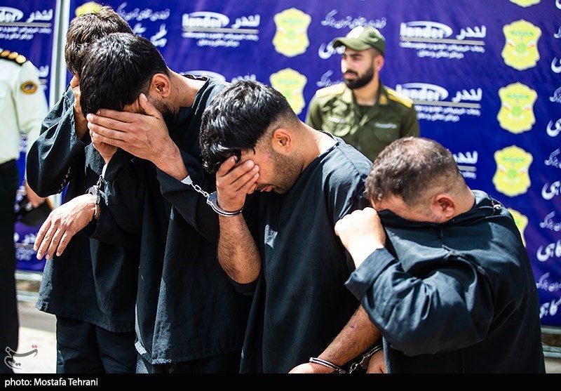 عکس/ دستگیری سارقین در تهران 