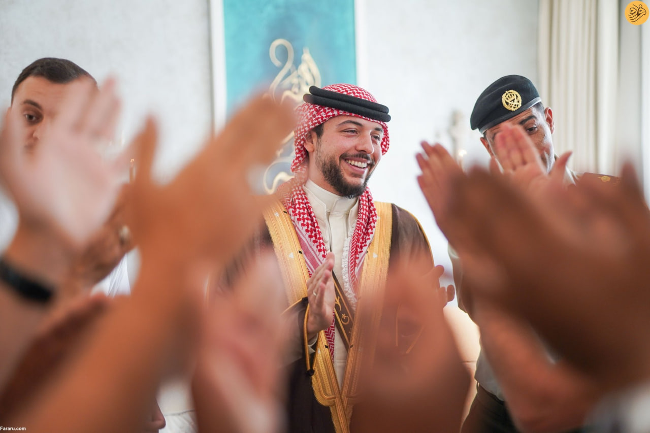 «حمام داماد» برای ولیعهد اردن قبل از روز عروسی