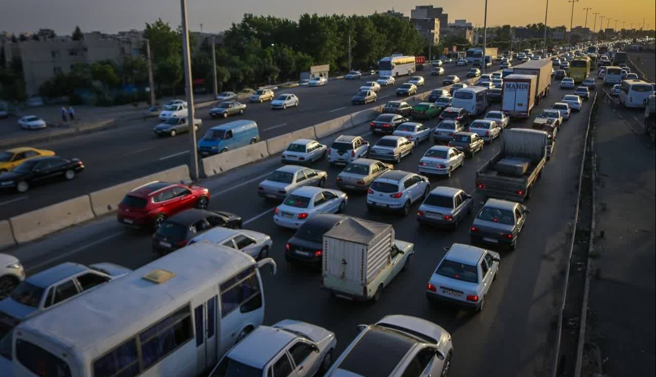 ترافیک پرحجم در ورودی و خروجی‌های مشهد