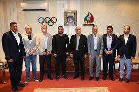 دیدار دبیر کل کمیته ملی المپیک عراق با مناف هاشمی