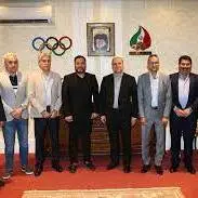 دیدار دبیر کل کمیته ملی المپیک عراق با مناف هاشمی