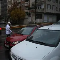 ترافیک سنگین و بارش باران در محور چالوس و آزادراه تهران-شمال